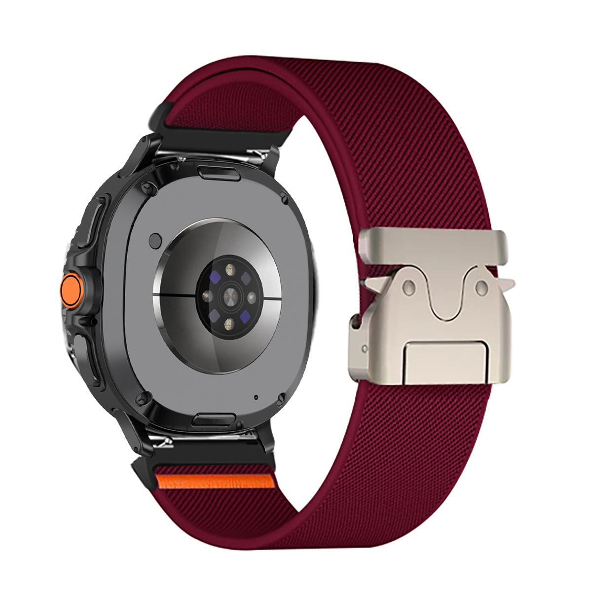 

Нейлоновий ремінець-парашут для Samsung Galaxy Watch 8/8 classic 40мм 44мм Еластичний ремінець Браслет для Galaxy ultra 2025/7 ultra Watch 7 Ultra 47MM