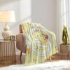 1pc Cute, Pom Pom Purin, KawaiiDigital Print Flannel Throw Blanket, Super Soft Plush Fleece Bedspread, Multipurpose All-Season Hypoallergeni