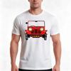 Classic Vintage Mini Moke Pop Art Tshirt Summer Casual Cotton Tee Oversized Streetwear Tops Vintage Graphic Print