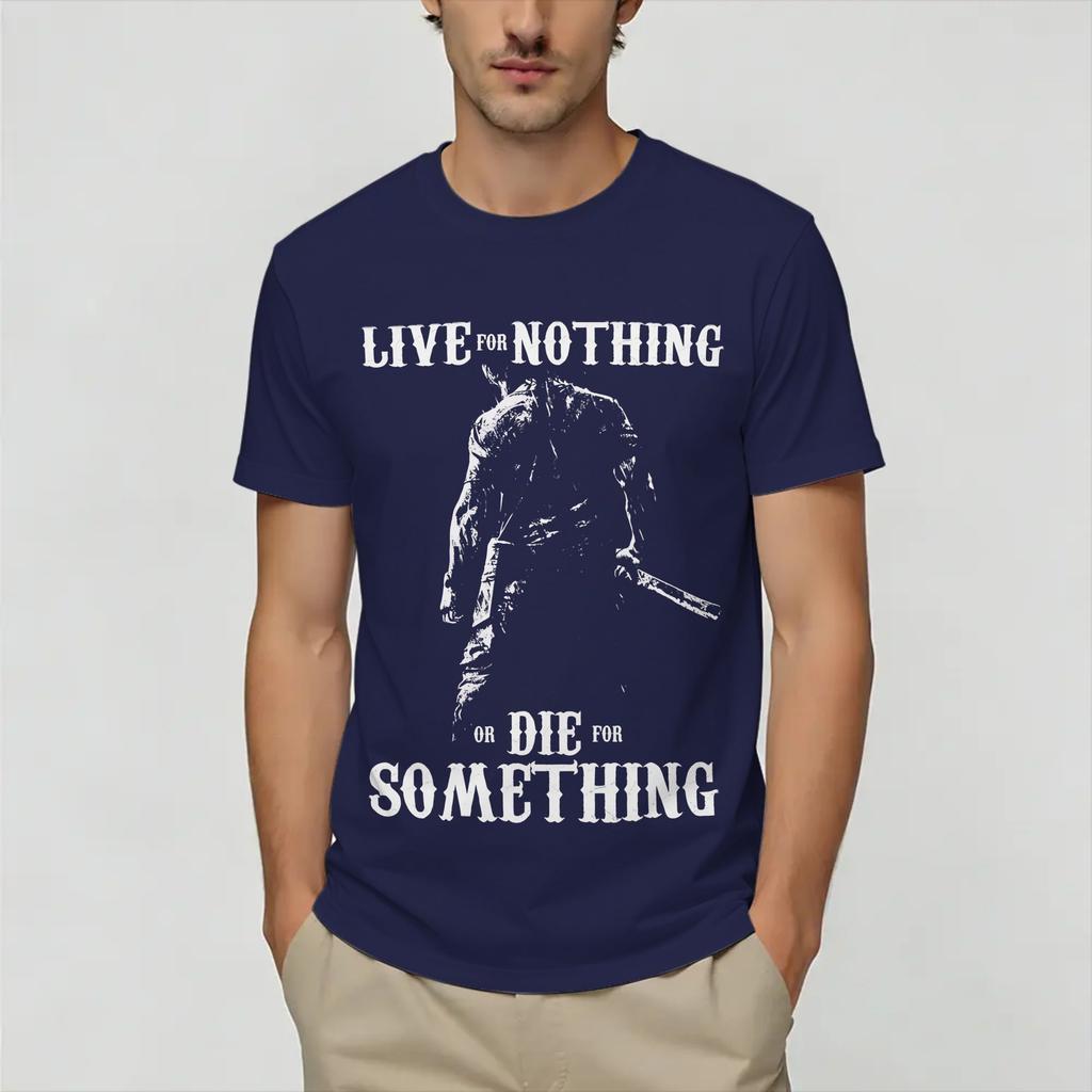 Vintage TShirt Beach John Rambos Popular TShirts Pure Cotton Tee Shirt for Unisex Awesome Design Short Sleeve Top Tees