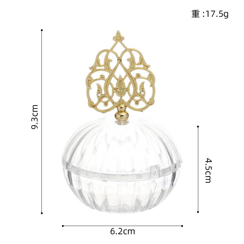 12pcs European Style Creative Wedding Candy Box Engraved Circular Packaging Box Cute Food Box Candy Gift Box Wedding Supplies