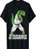 Jitsusaurus Funny Jiu-Jitsu Brazillian Ju Jitsu Bjj Boys Kid T-Shirt