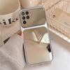 Case for OPPO Reno5 Lite,A94 4G Trending Big Window Cover Mirror Phone Casing
