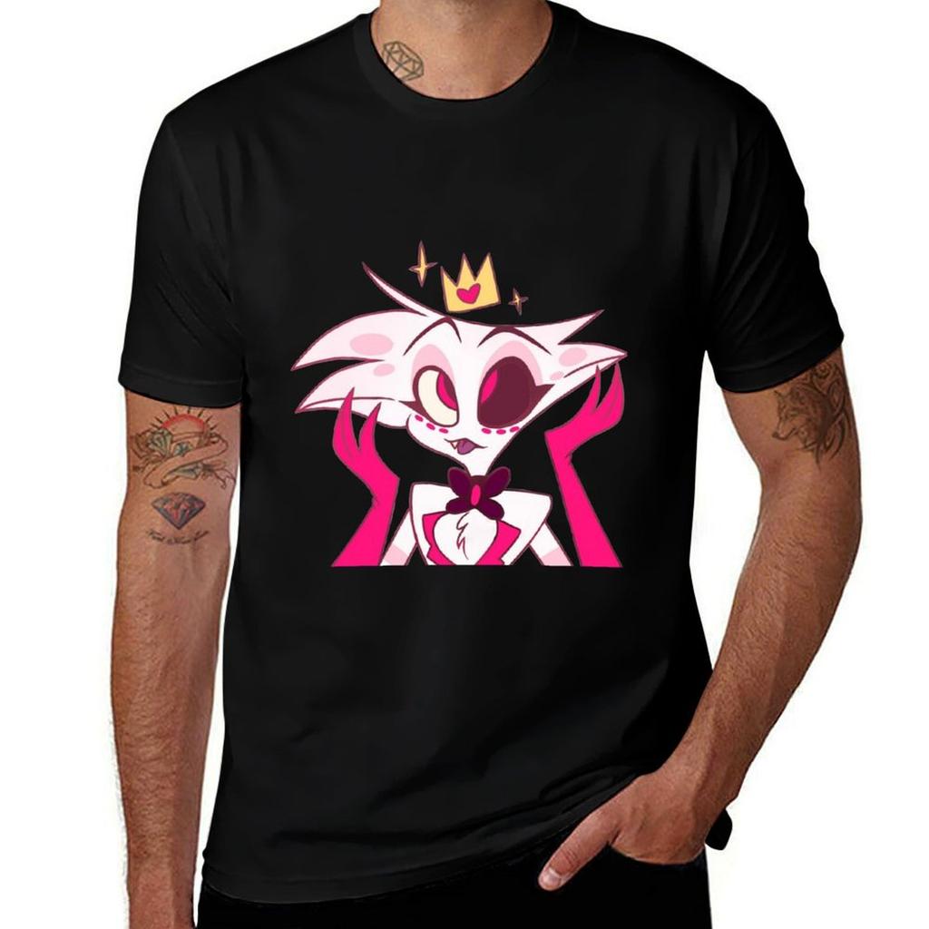 Angel Dust T-Shirt Fleckenabweisend Lässiges T-Shirt