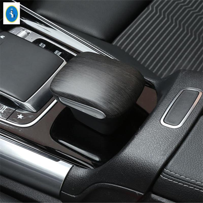 Gear Shift Head Knob Cover Trim Fit For Mercedes Benz W247 GLB200 GLB180 GLA200 EQB EQA  - 2024 Car ABS Accessories