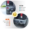 For Hummer H2 2003 2004 2005 2006 2007 2008 2009 ABS Black Car Rear Fog Lamp Cover Sticker Car Exterior Accessories