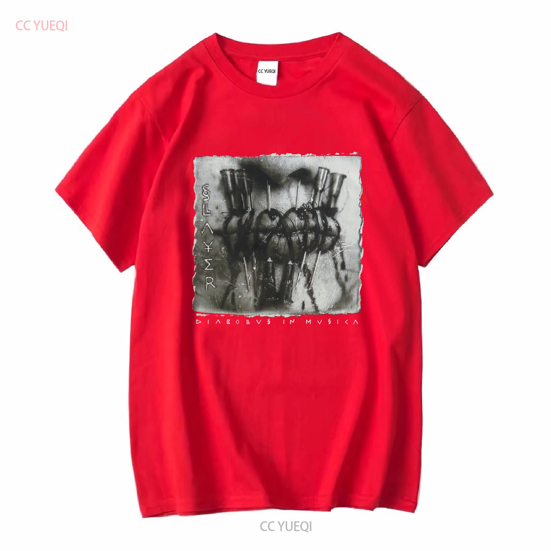 Slayer Vintage T Shirt 1998 Diabolus In Musica Tour 90s Concert Sewn Lips Large long or short sleeves vintage Washed graphic S