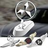 Adesivo Distintivo Emblema Metallo Cromato Cofano Anteriore Auto per ASX Lancer Cordia Pajero Outlander Eclipse Galant Mirage L200