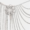 Blingbling Waist Belt Stylish Multilayer Crystal Waist Chain Belt Elaborate Chain Belly Chain for Belly Dance