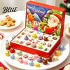Çocuklar İçin Noel Geri Sayım Arkadaşı Advent Takvimi 24 Günlük Kutu Gizemli Figürlerle Çocuk Bayram Oyuncak Kutusu Şenlikli Dekor Oda ve Ev Koleksiyonluk