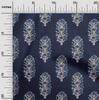 oneOone Cotton Flex Fabric Leaves & Floral Block Print Fabric By The Yard 40 Inch