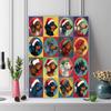 Colorful Dachshund Pattern  3pcs 100% Round Full Drill 5D DIY Diamond Painting Embroidery Cross Stitch Rhinestone Décor