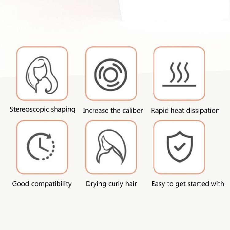 Universal Hair Diffuser Adaptable for Blow Dryers with D-1.5-Inch To 1.9-Inch