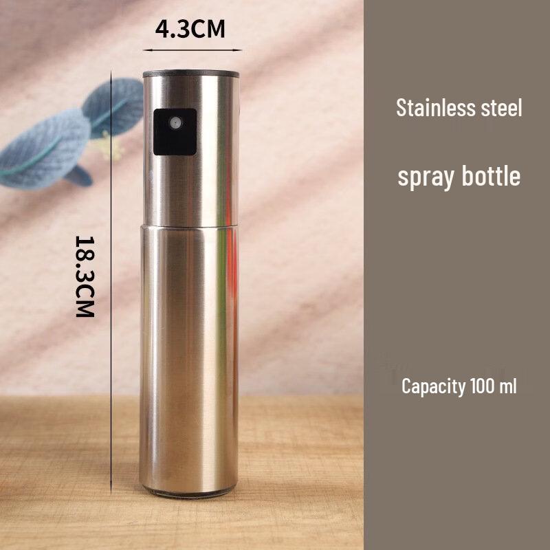 Stainless Steel Press-Type Oil Mister