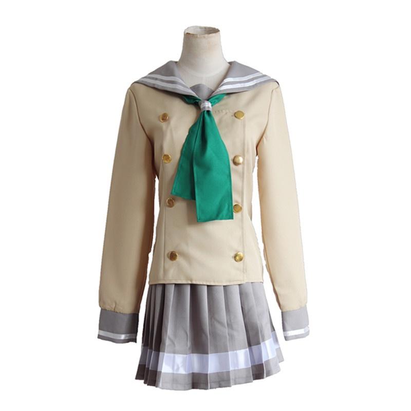 

Солнечный Лав Лайв Такама Чика Матросское Платье Школьная Форма Jk Костюм для Косплея Подарок XL зелёный