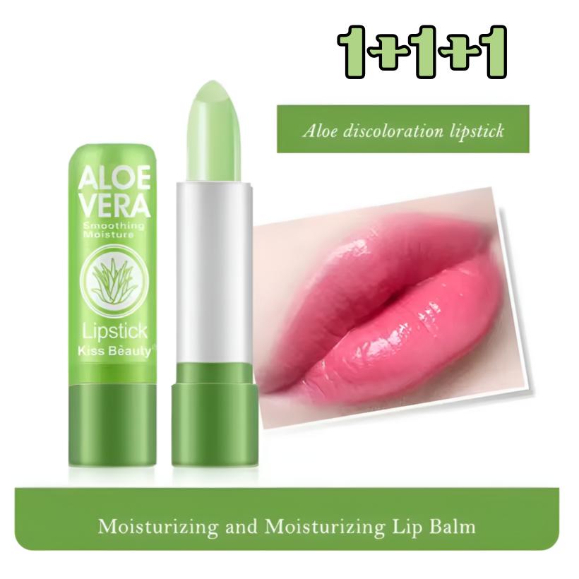 Rouge à Lèvres Aloe Vera Changeant de Couleur – Baume Hydratant Teinté pH (3.5 g / 0.12 oz)