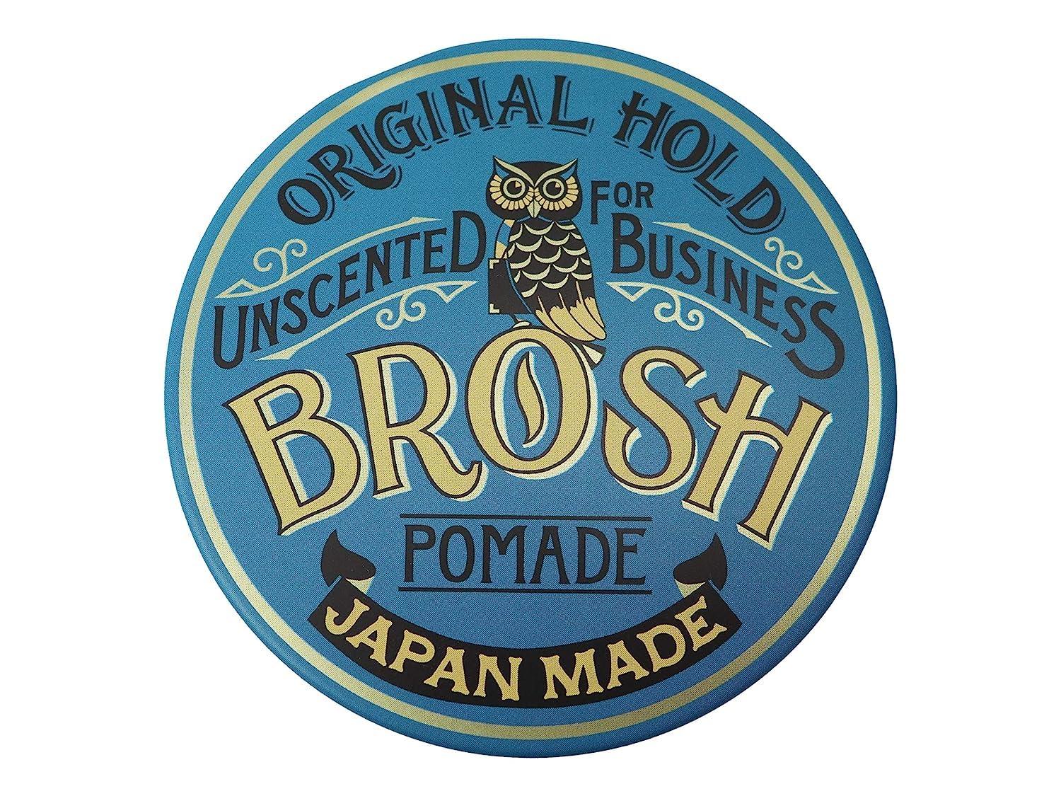 

BROSH POMADE БЕЗ ЗАПАХА 115г Помада средней фиксации без запаха Деловая сцена синий