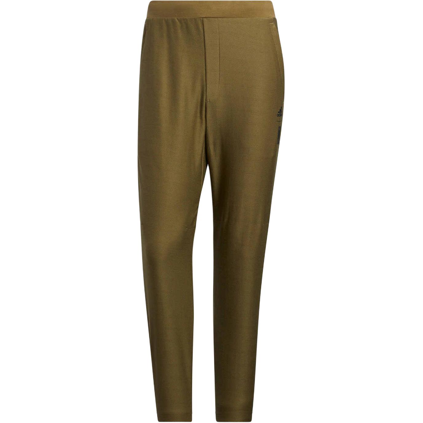 

Adidas Wu Ji Series Логотип Лента Эластичный Пояс Карманы На Молнии Спортивные Брюки Мужские Низ Темно-Оливково-Зеленый HE5150 L