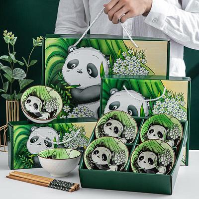 MUTTI Panda Ceramic Tableware Gift Set