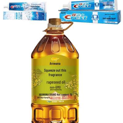 Crest Toothpaste & Arowana Cooking Oil Bundle