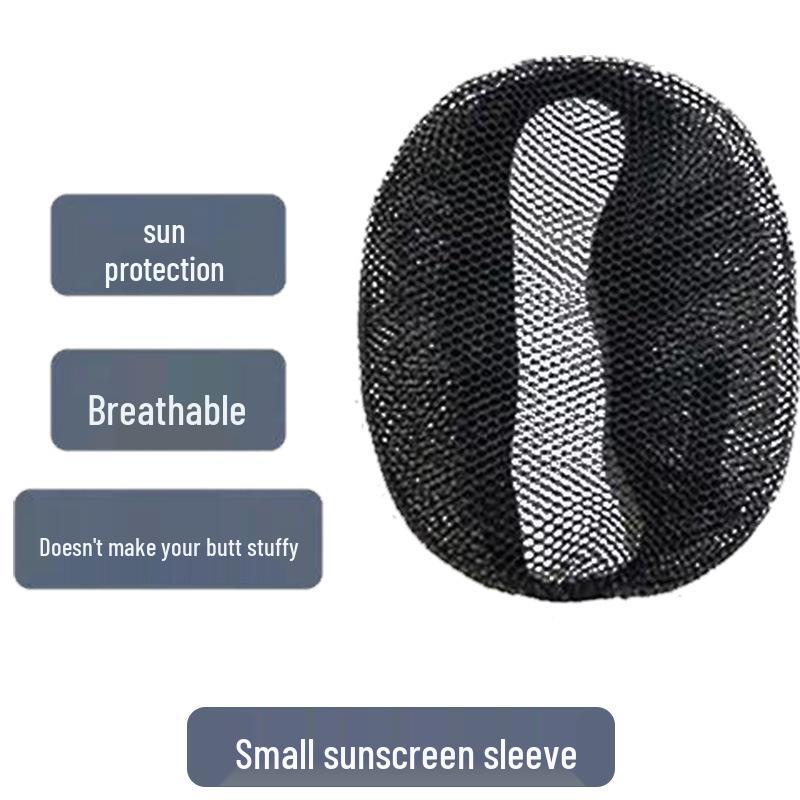 Moshuntong Electric Scooter Seat Cushion: Shock Absorption, Sun Protection, Waterproof, Thickened for Long Sitting, Motorcycle Heightening.