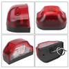 3 LED Number Lamps Waterproof E9 for Lorry Truck Trailer White Light 12V-24V Car License Plate Light