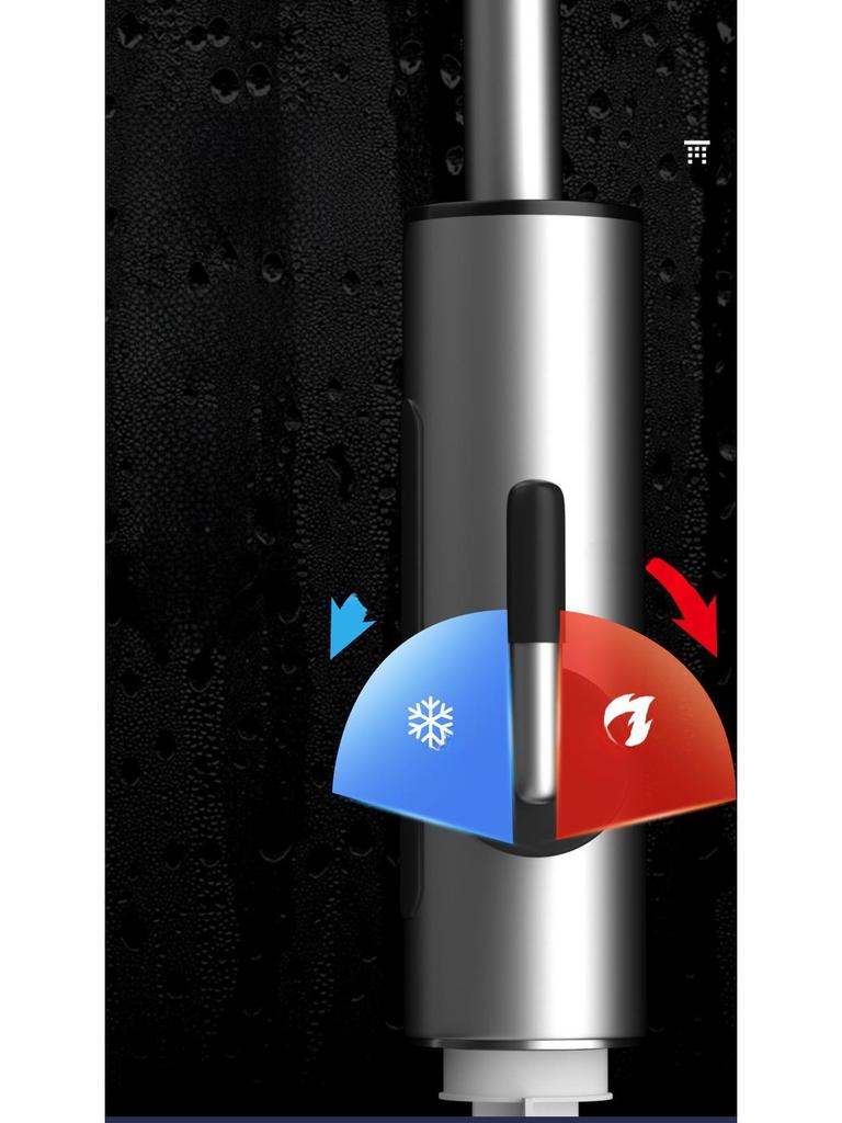 Stainless Steel Instant Hot & Cold Electric Kitchen Faucet