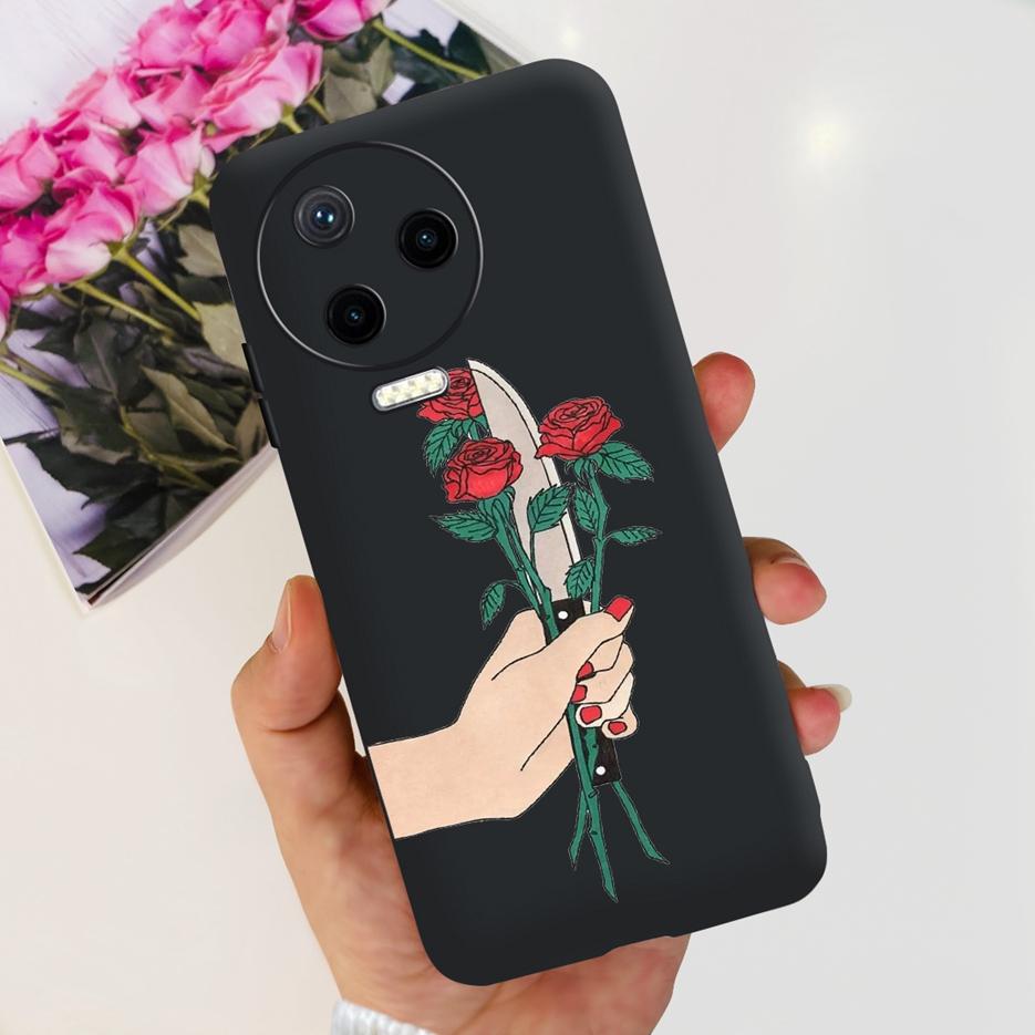 For Infinix Note 12 2023 Case X676C Cute Fashion Painted Cover Soft Silicone Phone Cases For Infinix Note 12 Pro 4G X676B Bumper