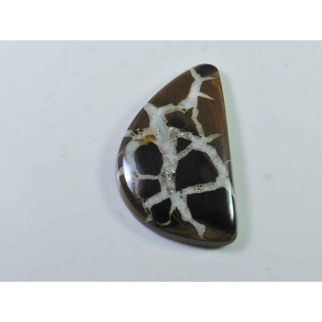 35Ct Natural Septarian Gronate Fancy Crystal Cabochon Loose Gemstone 22X38MM SK-2346