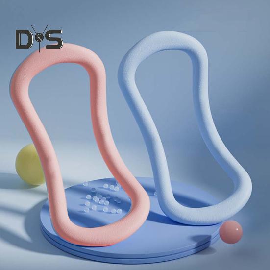 Leg Calf Yoga Ring Body Stretching Yoga Pilates Training Fitness Circle Muscles Massage Exercise Circle Home Gym Workout Equipment
