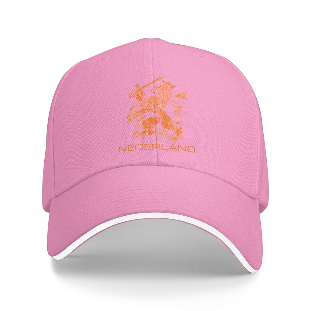 Baseballkappe DUTCH LION OF THE NETHERLANDS Laufen Hippie Trucker-Kappe Für Damen Herren Sonnenschutz Vintage Baseballkappen