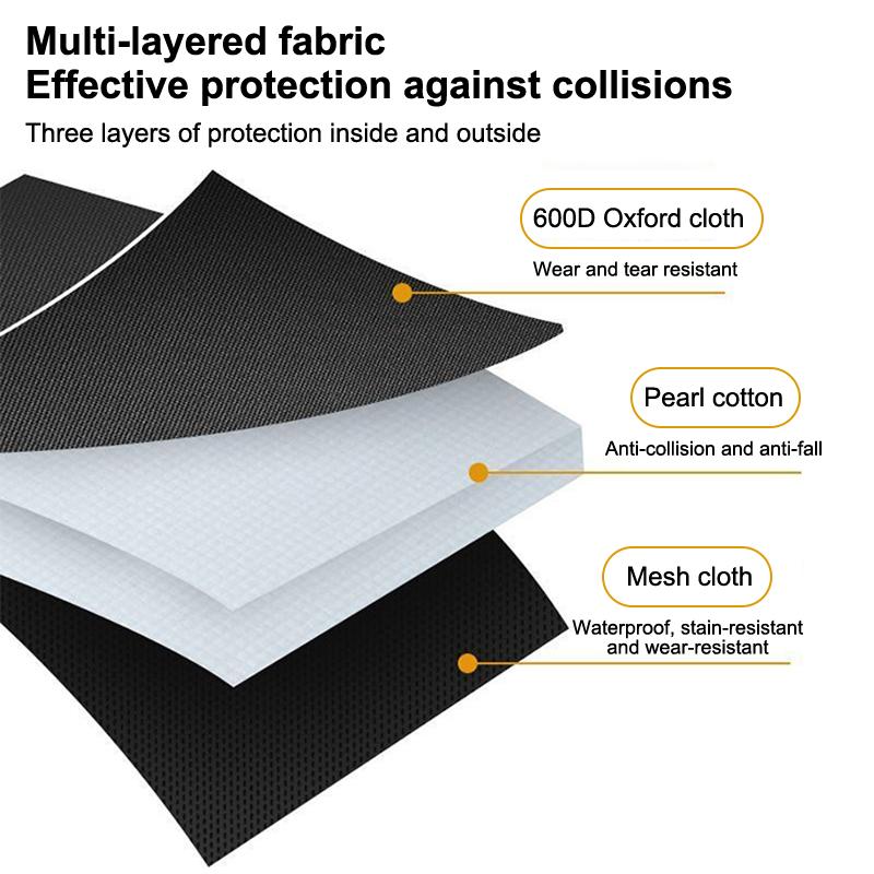 Outdoor Camping Tableware Storage Bag Large Capacity Cutlery Pouch Multi-Functional Portable Picnic Bags Waterproof Handbag