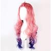 90cm Anime Cosplay Seraphine Ponytail Wig Cosplay Costume KDA Heat Resistant Synthetic Hair Women Halloween Party Wigs