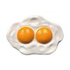 Simulated Egg Refrigerator Magnet Resin 3D Egg Decorative Fridge Magnet Memo Notes Po