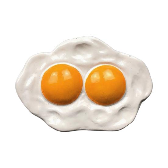 Simulated Egg Refrigerator Magnet Resin 3D Egg Decorative Fridge Magnet Memo Notes Po