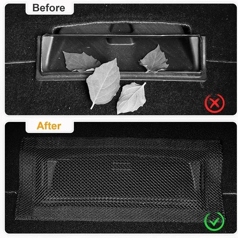 Air Outlet Cover For Tesla Model 3 Y Under Seat Anti-Blocking Dust Protective Net Car Styling Interior Modification Accessories