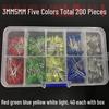 100-Piece LED Lamp Beads 3MM & 5MM Set - Red, Green, Blue, Yellow, White