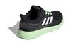 Adidas Fortafaito EL K Slip Resistant Low top Kids' Running Shoes Black Green Children Aged 3 7 Years Old EE7308