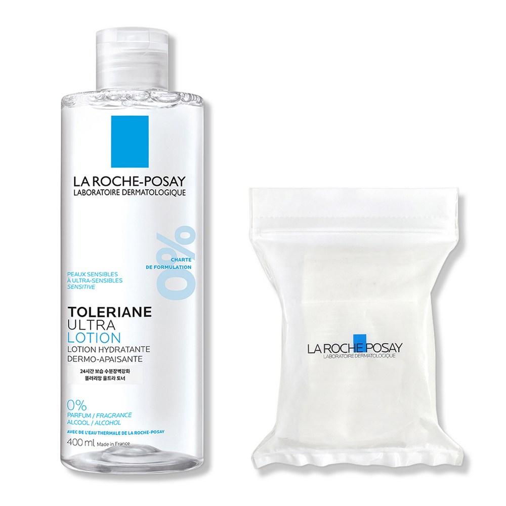 

La Roche-Posay Tolerien Ultra Lotion 400мл + 30 ватных дисков, 1 комплект