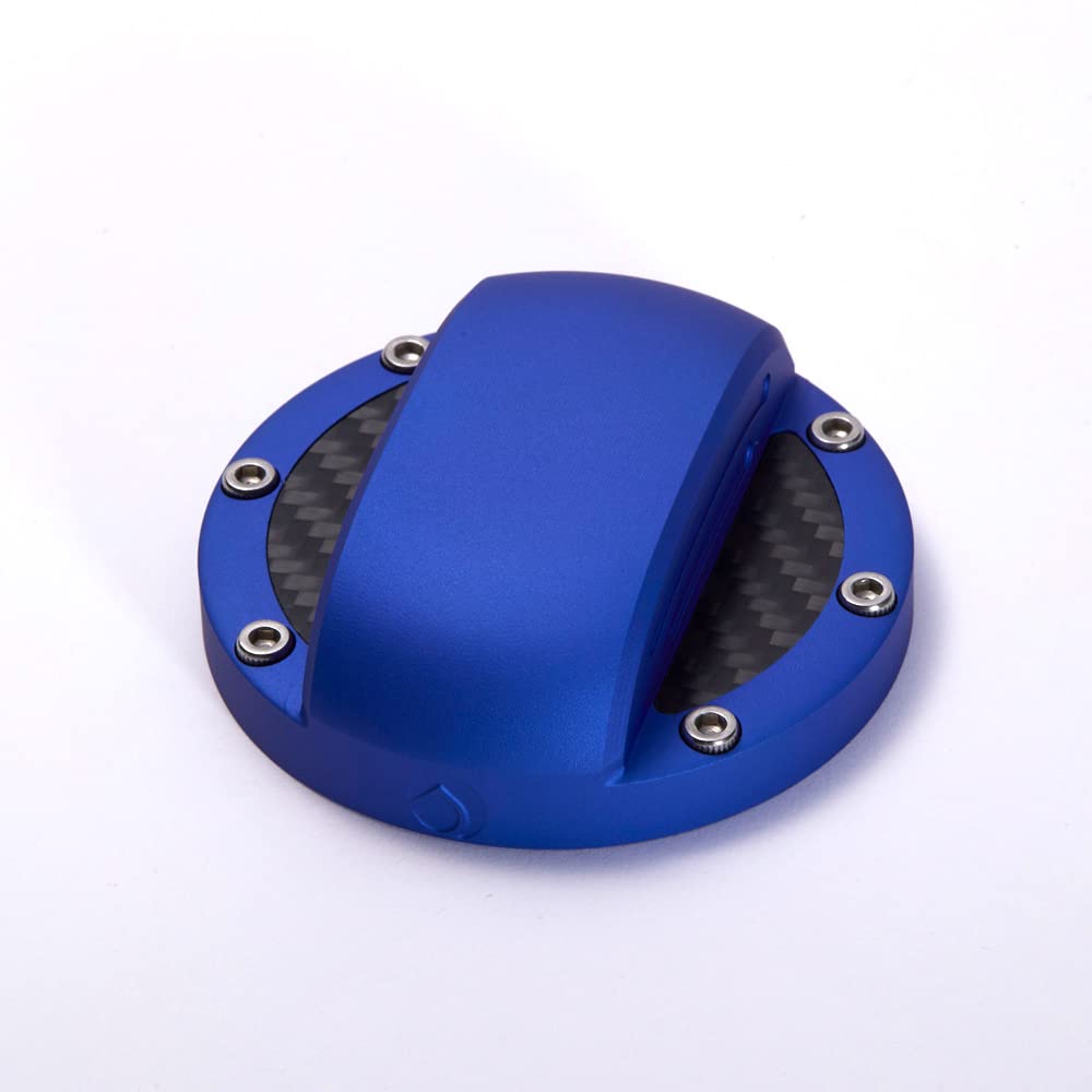 Deff Aluminum Fuel Filler Cap Cover for Blue BMW/MINI,