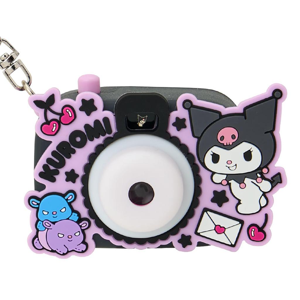 Brelok Sanrio Light Scope Kuromi ABS 073865 w kształcie aparatu (Miniaturowa zabawka) Żywica/PCV