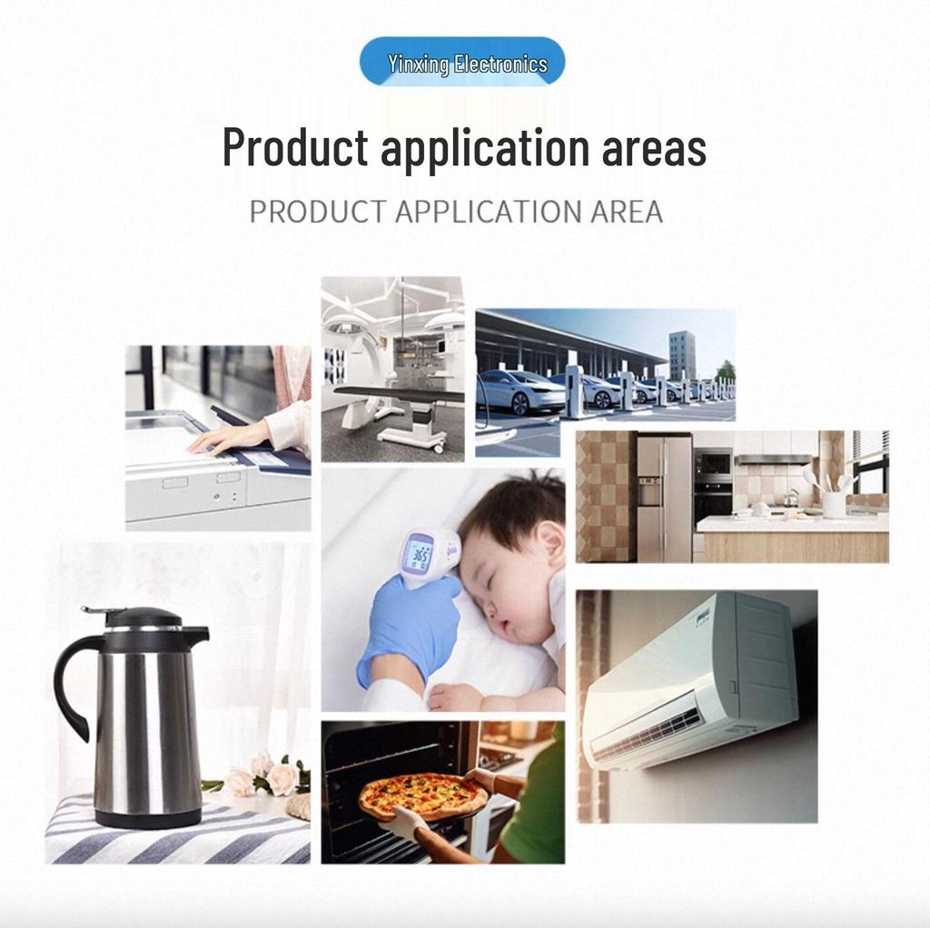 High Precision Epoxy Resin NTC Thermistor MF52, 10k/100k, 1% Accuracy.