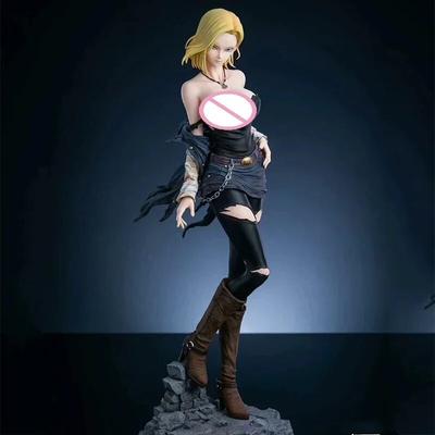 Anime Lazuli figurki statua Glamour brokat Android 18 model figurki kolekcja pcv zabawki prezentowe