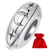 Silver charm COSMIC stopper beads silver 925 bead