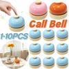 1-10PCS Restaurant Call Bell Order Bell Dining Reception Table Summoning Hand Pressing Service Bell for Restaurant Kitchen Bar