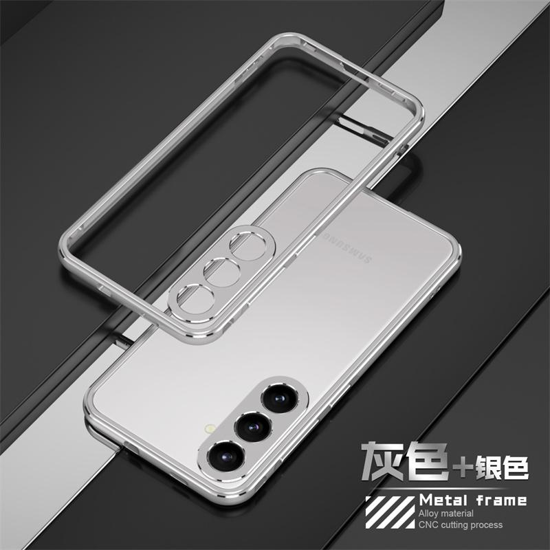 

Aluminum Bumper & Metal Lens Frame Phone Case For For Samsung Galaxy S22 S23 S24 S25 Ultra Plus S25Ultra Shockproof Protective Cover For Galaxy S25 Ultra