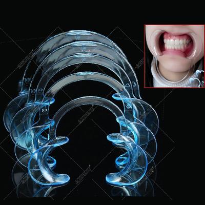 5pcs /set Dental C –Shape Cheek Retractor Teeth Whitening Mouth Opener Mouth Spreader Lip Opener Dentist Orthodontic Tool