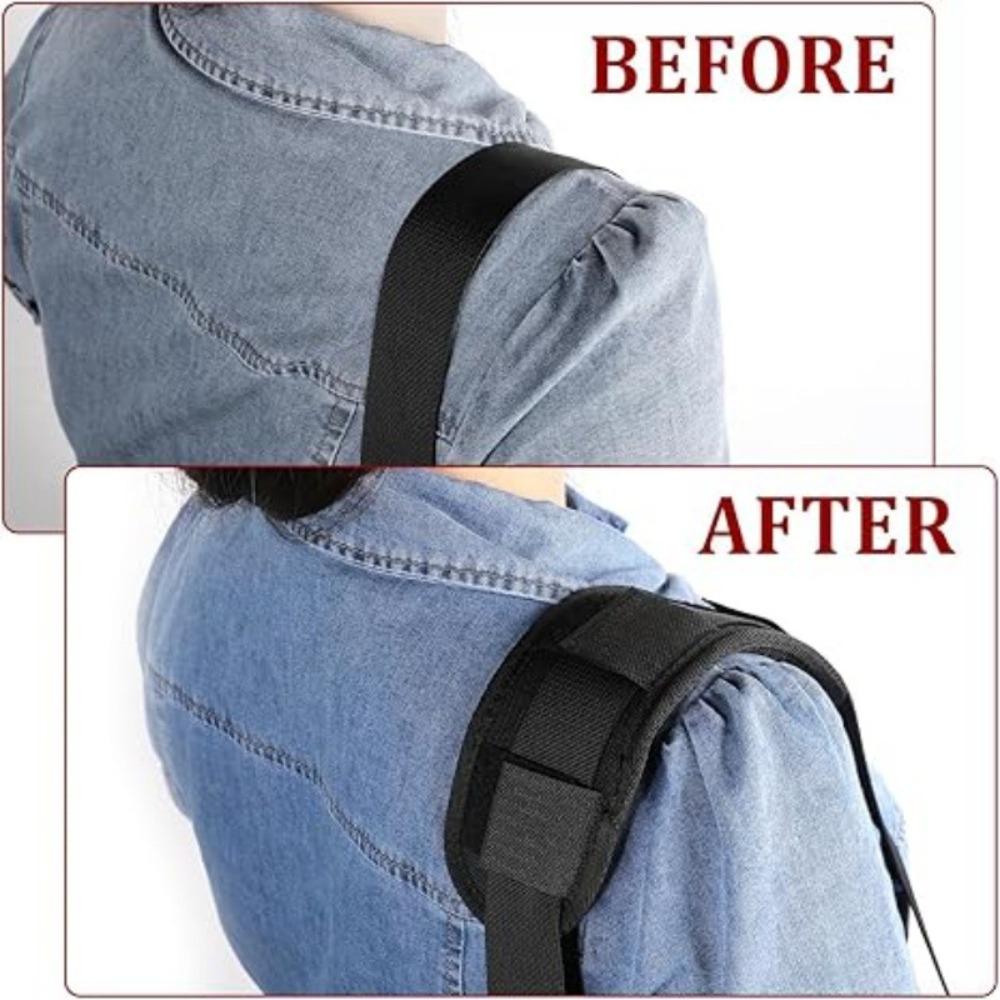 2Pcs Breathable Backpack Shoulder Strap Pad Non-slip Cushioning Shoulder Pad Removable Multifunctional Shoulder Liner Outdoor