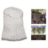 4pack Durability Metal Meshes Storage Bags Ventilated Rodents Proof Solution for Plant Care and Air Circulation
