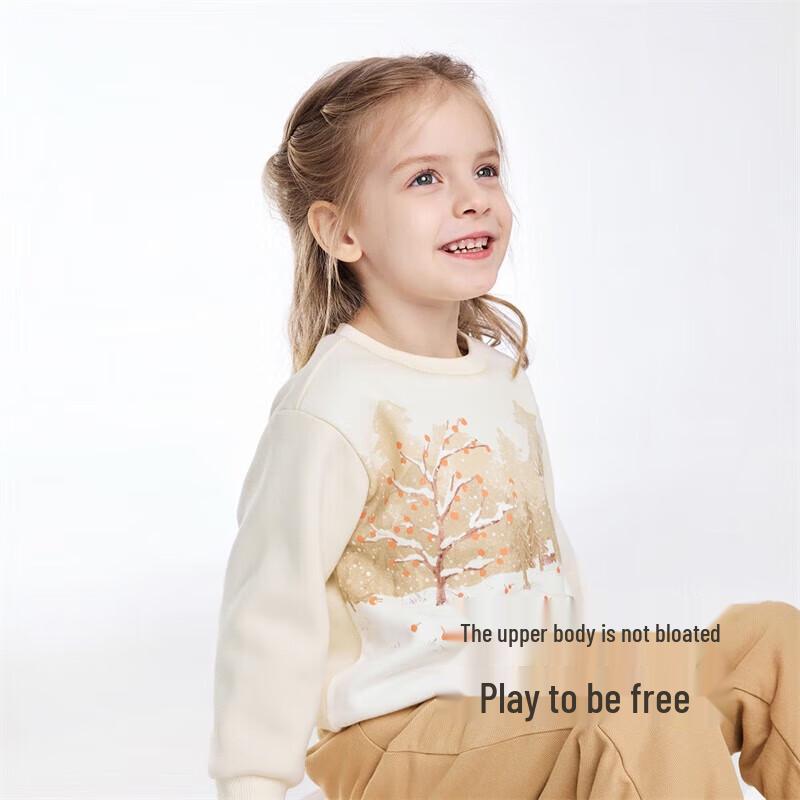 YEEHOO Girls' Warm Fleece Sweatshirt
